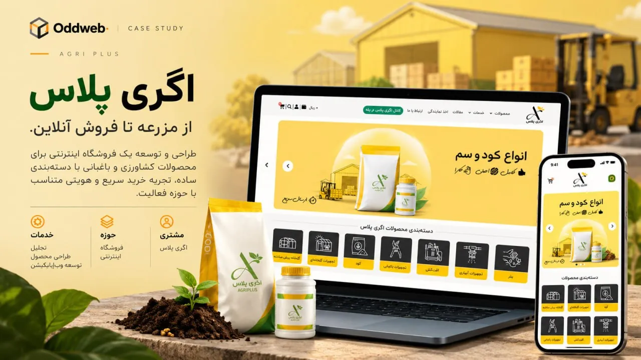 اگریپلاس — از ۱۵ هزار بازدید در سال، به بیش از ۱۰۰ هزار در ماه.